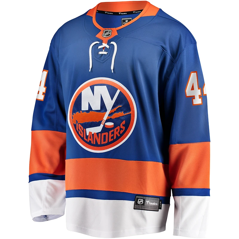Maillot de joueur échappé des Islanders New York Fanatics Jean-Gabriel Pageau pour hommes, bleu