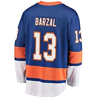 Men's Fanatics Mathew Barzal Royal New York Islanders Breakaway Player Jersey