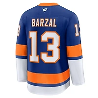 Men's Fanatics Mathew Barzal Royal New York Islanders Home Premium Jersey
