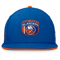 Men's Fanatics Royal New York Islanders Authentic Pro Draft Snapback Hat