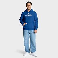 Sweat à capuche authentique Pro Primary Fanatics Royal New York Islanders pour homme