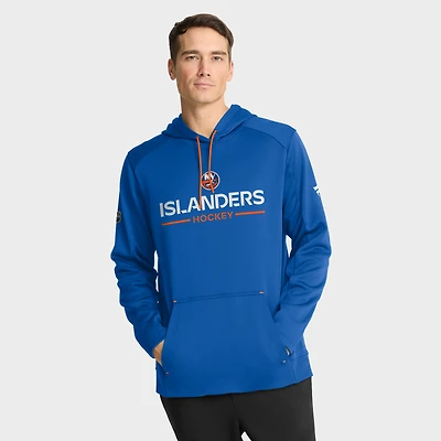 Sweat à capuche authentique Pro Rink des New York Islanders de la Royal Fanatics pour homme