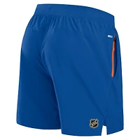 Short de performance authentique Pro Rink Fanatics Royal New York Islanders pour homme