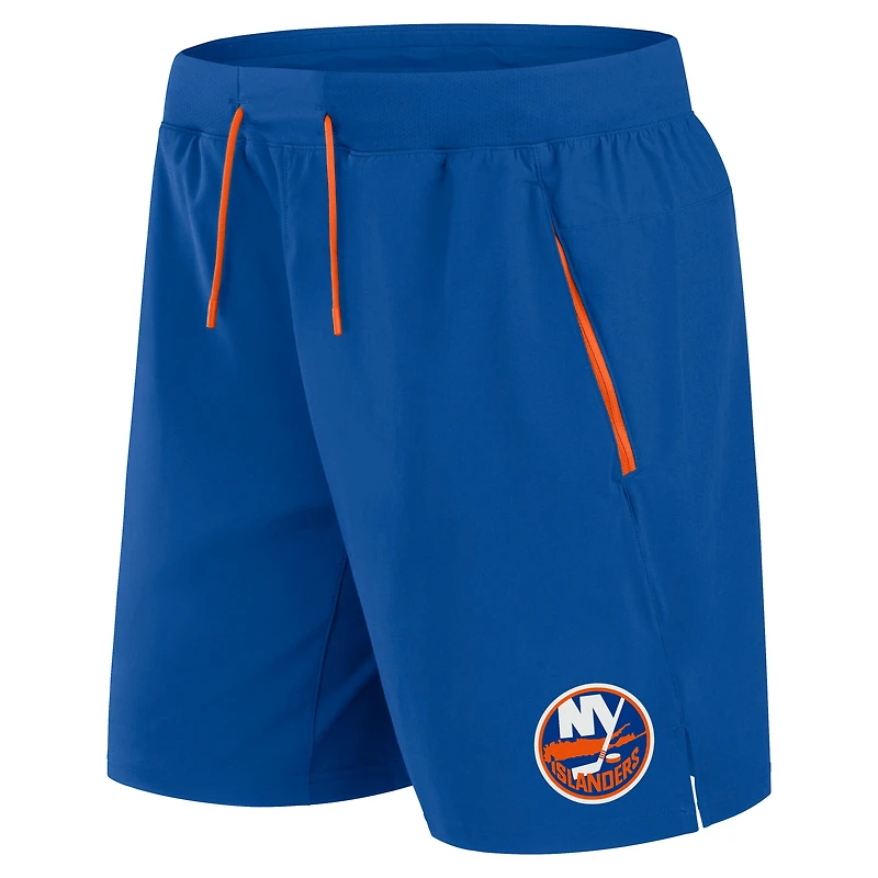 Men's Fanatics Royal New York Islanders Authentic Pro Rink Performance Shorts