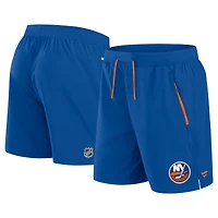 Short de performance authentique Pro Rink Fanatics Royal New York Islanders pour homme