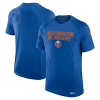 T-shirt technique authentique Pro Rink des New York Islanders Fanatics Royal pour homme