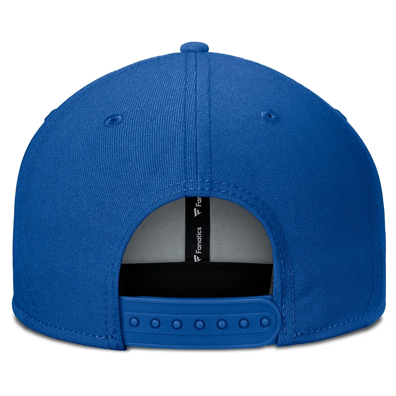 Casquette Snapback Fundamental Gino Stack Fanatics Royal New York Islanders pour hommes