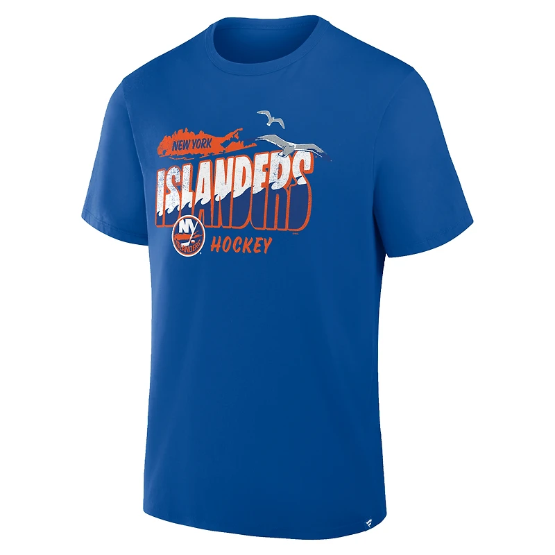 T-shirt Fanatics Royal New York Islanders pour homme, ville natale locale