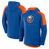 Men's Fanatics Royal New York Islanders Meta Game Transitional Pullover Hoodie