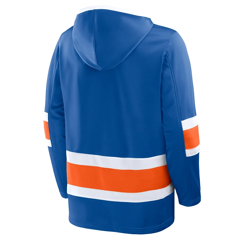 Men's Fanatics Royal New York Islanders Prime Time Fleece Hoodie