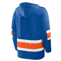 Men's Fanatics Royal New York Islanders Prime Time Fleece Hoodie