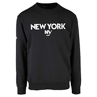 Men's Levelwear  Black New York Islanders Zane City Capsule Pullover Sweatshirt