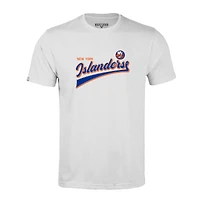 Men's Levelwear White New York Islanders Richmond Retro Team 2.0 T-Shirt