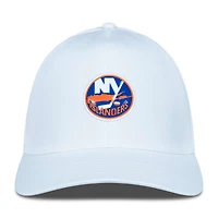 Casquette Zeta Insignia Core Flex blanche pour homme des Islanders de New York Levelwear