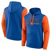 Sweat à capuche en polaire Athletic Royal New York Islanders Deliver pour homme