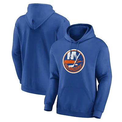 Sweat à capuche essentiel New York Islanders bleu roi avec logo athlétique pour homme
