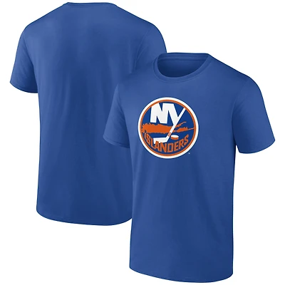 T-shirt essentiel pour homme avec logo athlétique bleu roi des Islanders de New York