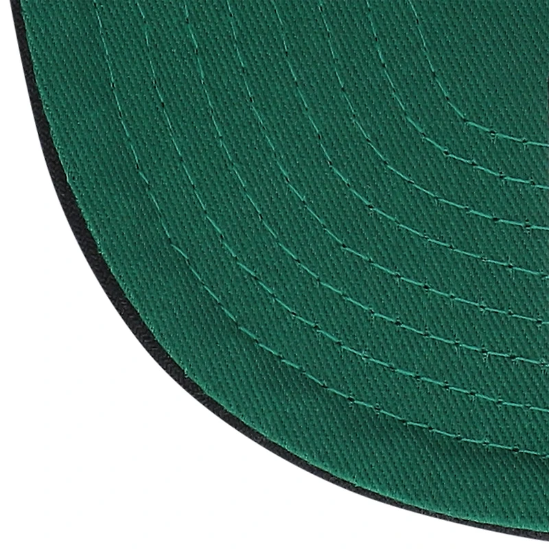 Casquette Snapback noire Mitchell & Ness pour hommes des Islanders de New York Core Team Script 2.0