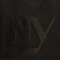 Men's Mitchell & Ness Black New York Islanders Soul Strike Pearl Tonal Snapback Hat