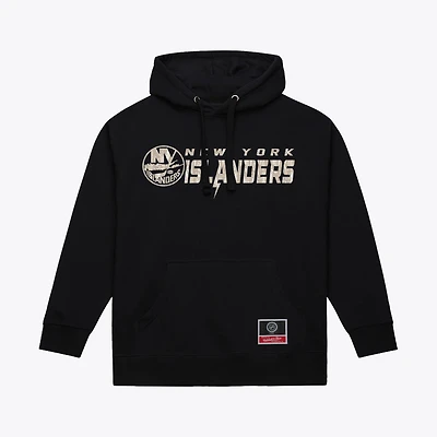 Men's Mitchell & Ness Black New York Islanders True Timber Camo Hoodie