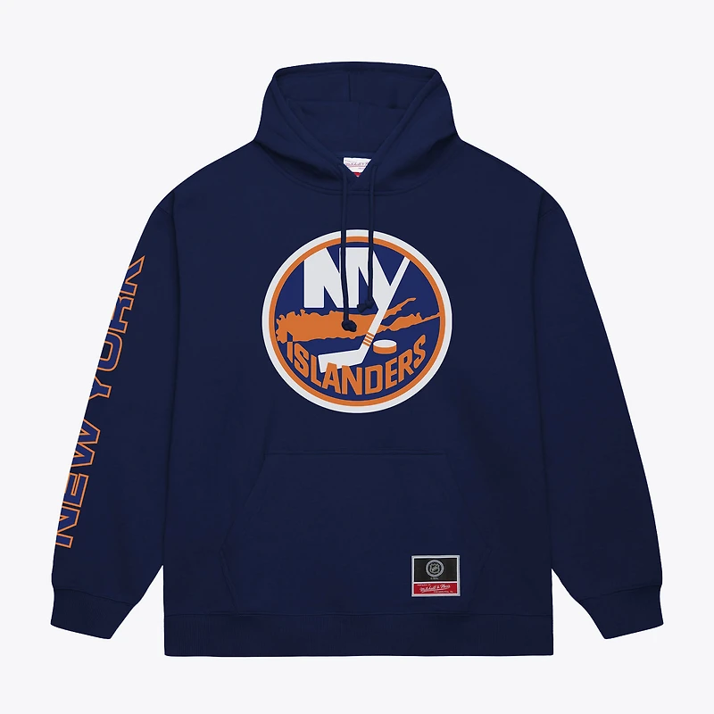 Men's Mitchell & Ness Navy New York Islanders Team Up Hoodie