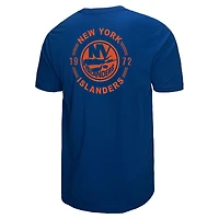 Men's Mitchell & Ness Royal New York Islanders Core Penalty Box 3.0 T-Shirt