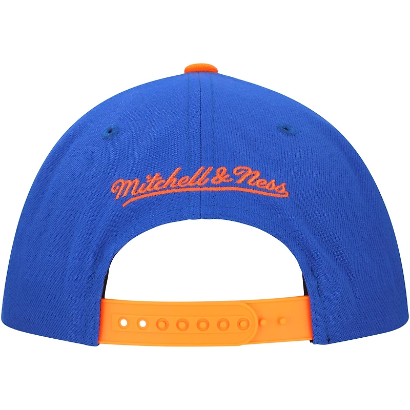 Men's Mitchell & Ness Royal New York Islanders Core Team Ground 2.0 Snapback Hat