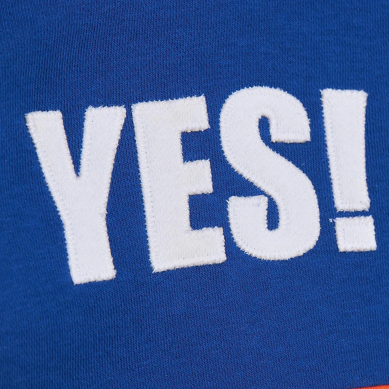 Men's Mitchell & Ness Royal New York Islanders Head Coach Slogan Pullover Hoodie