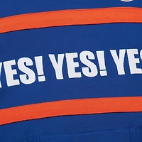 Men's Mitchell & Ness Royal New York Islanders Head Coach Slogan Pullover Hoodie