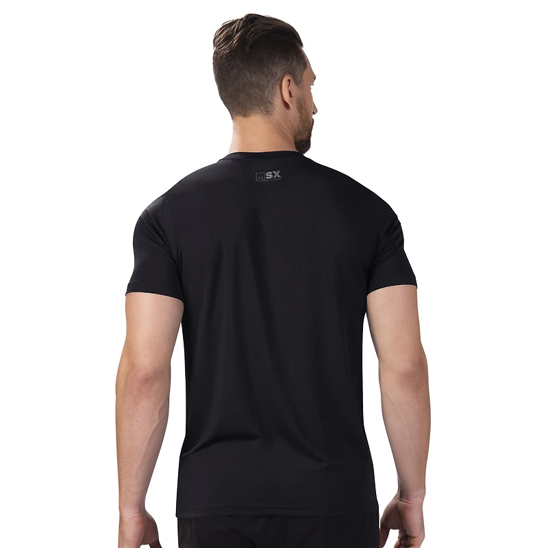 Men's MSX by Michael Strahan  Black New York Islanders Festive T-Shirt