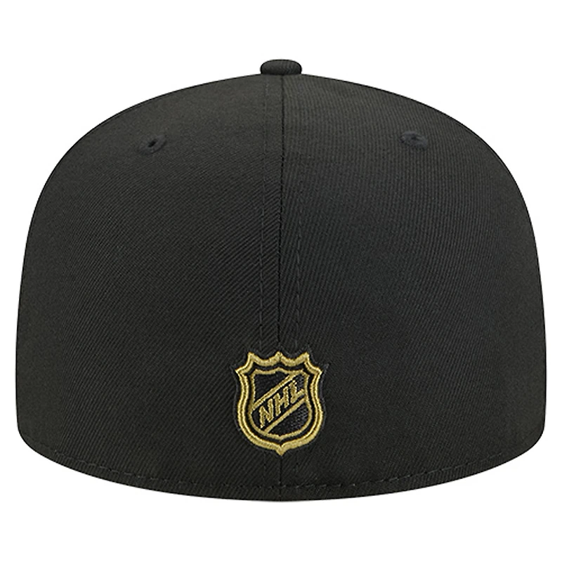 Men's New Era Black York Islanders Military Appreciation Digital Camo Stars 59FIFTY Fitted Hat