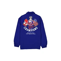 Men's New Era  Blue York Islanders Champs Full-Snap Jacket