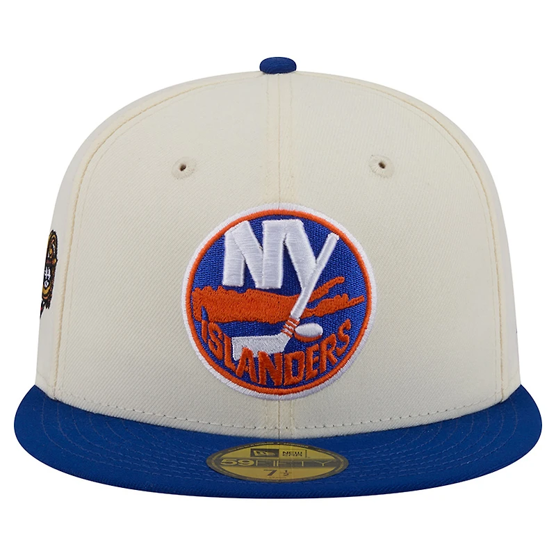 Men's New Era  Cream York Islanders America's 250th Two-Tone 59FIFTY Fitted Hat