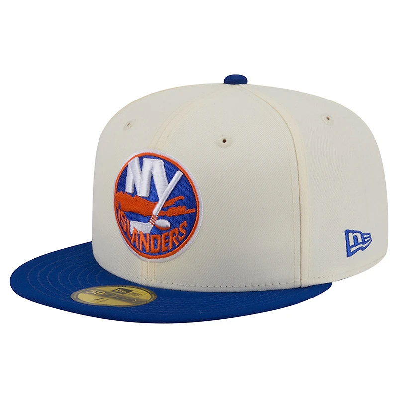 Men's New Era  Cream York Islanders America's 250th Two-Tone 59FIFTY Fitted Hat