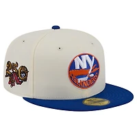 Men's New Era  Cream York Islanders America's 250th Two-Tone 59FIFTY Fitted Hat