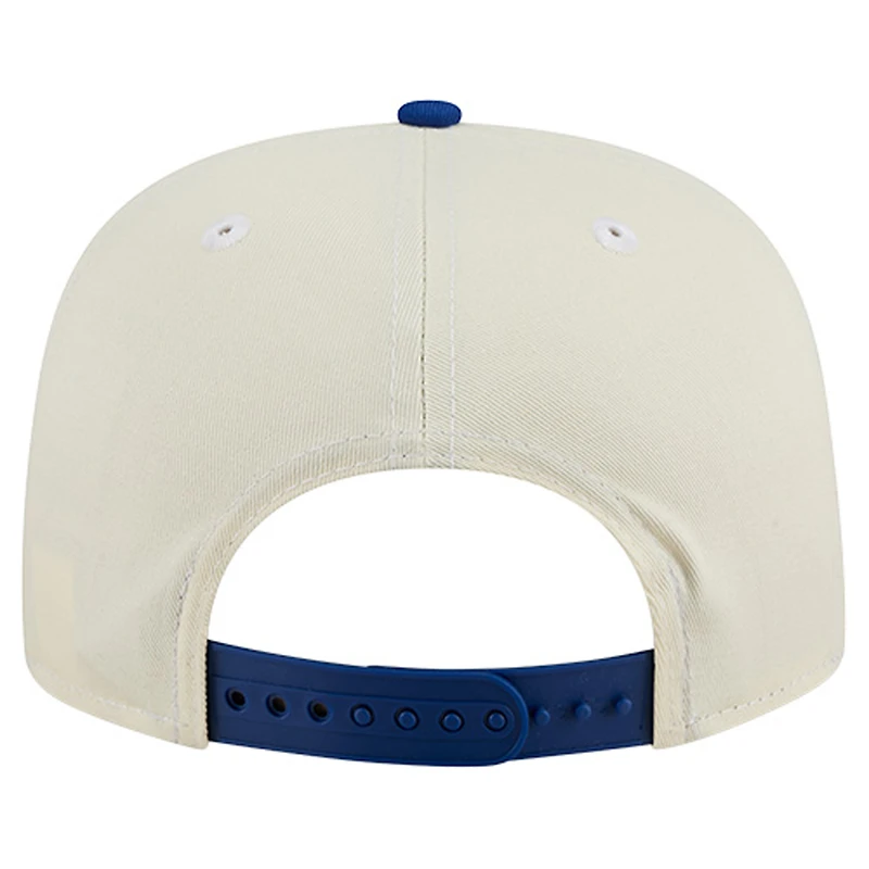 Casquette ajustable New Era pour homme, couleur crème, des New York Islanders