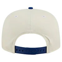 Casquette ajustable New Era pour homme, couleur crème, des New York Islanders