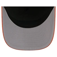 Casquette de camionneur ajustable New Era orange/bleu marine New York Islanders 9FORTY A-Frame M-Crown pour homme