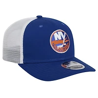 Casquette New Era Royal New York Islanders Core Trucker 9SEVENTY extensible à boutons-pression pour homme