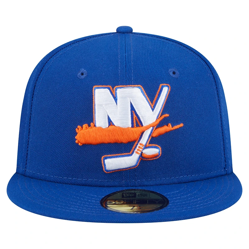 Men's New Era  Royal York Islanders Deceptor 59FIFTY Fitted Hat