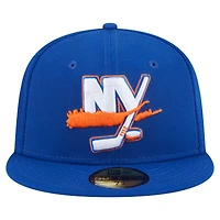 Men's New Era  Royal York Islanders Deceptor 59FIFTY Fitted Hat
