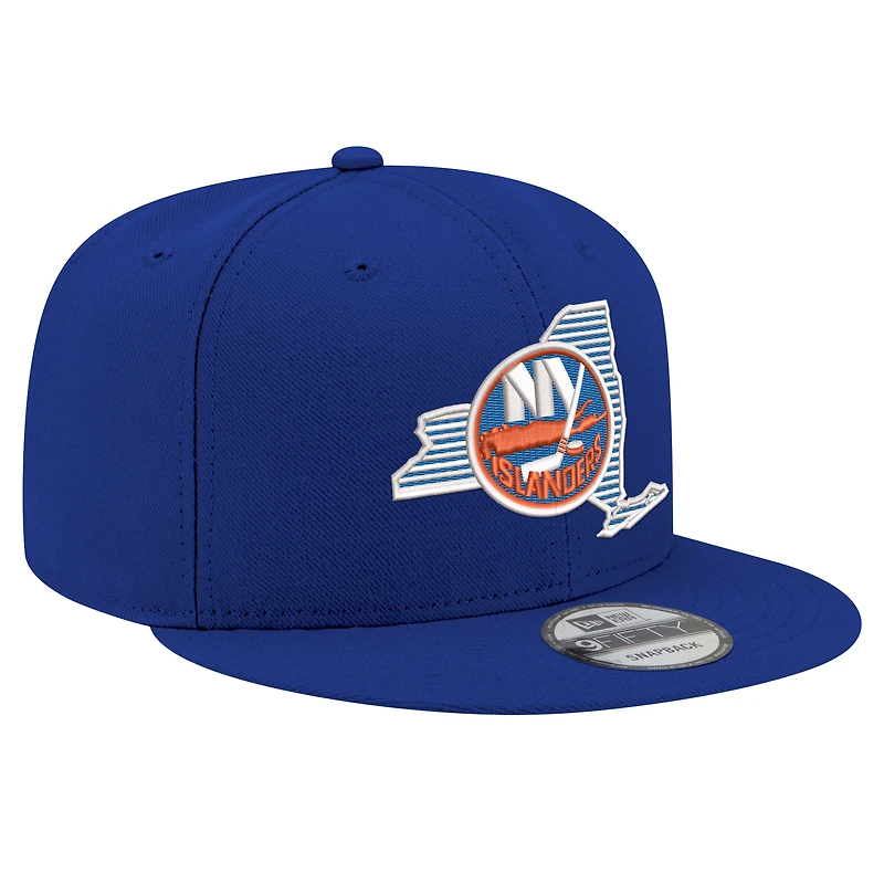 Casquette snapback 9FIFTY Royal New York Islanders pour homme de New Era