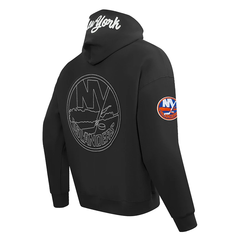 Men's Pro Standard  Black New York Islanders Paint the City Pullover Hoodie