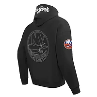 Men's Pro Standard  Black New York Islanders Paint the City Pullover Hoodie