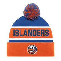 Bonnet en tricot orange Starter pour homme avec pompon des New York Islanders