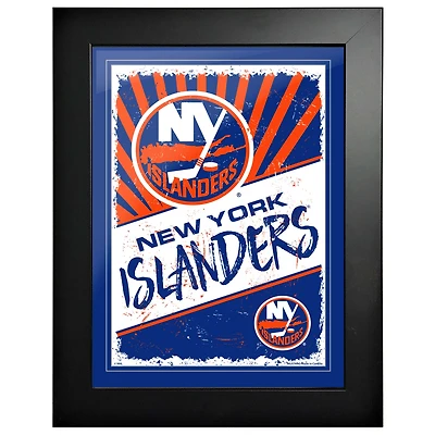 Insulaires de New York - Art encadré classique 12'' x 16''