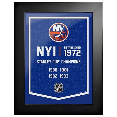 Islanders de New York - Oeuvre encadrée Team Empire 12'' x 16''