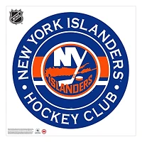 New York Islanders - 36'' x 36'' Team Repositional Stripe Design Vinyl Wall Decal