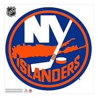 Islanders de New York - Sticker mural vinyle repositionnable équipe 36'' x 36''