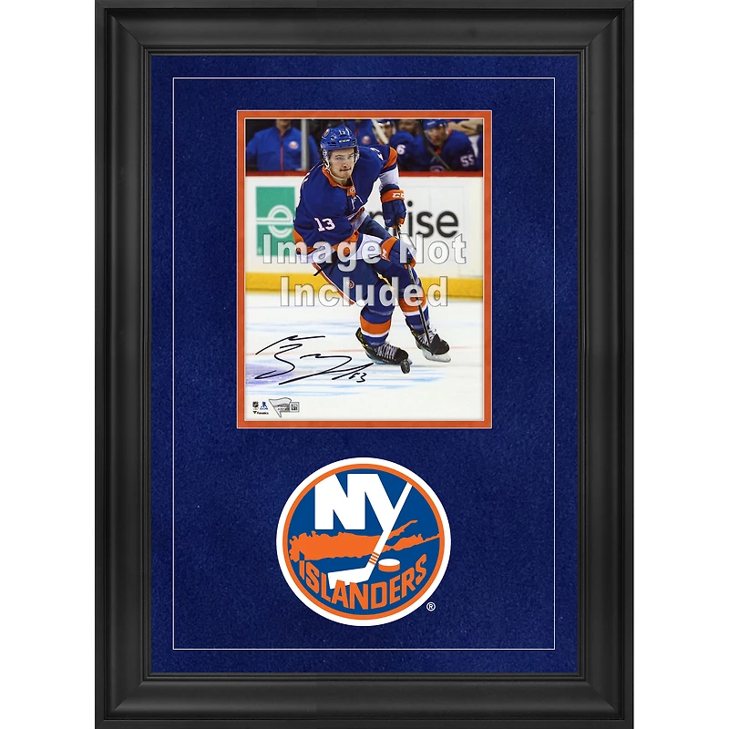 Cadre photo vertical de luxe 8'' x 10'' des Islanders de New York avec logo de l'équipe